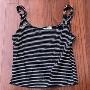 Fashion Nova Square Neck Cropped Tank